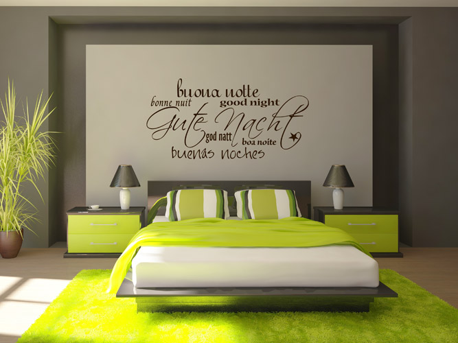 Schlafzimmer wandgestaltung beispiele maps and letter