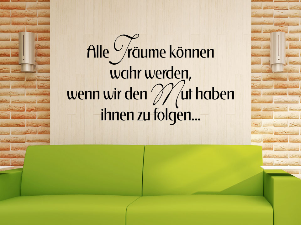 für Wandtattoos mit eigenem Wandtattoo Konfigurator
