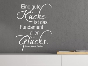 Wandtattoos für die Küche - Wände & Schränke in Küchen verschönern