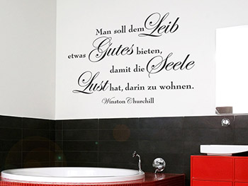 Wandtattoo 