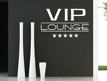 Wandtattoo VIP Lounge