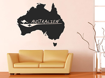 Australien Wandtattoo