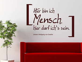Goethe Zitat 