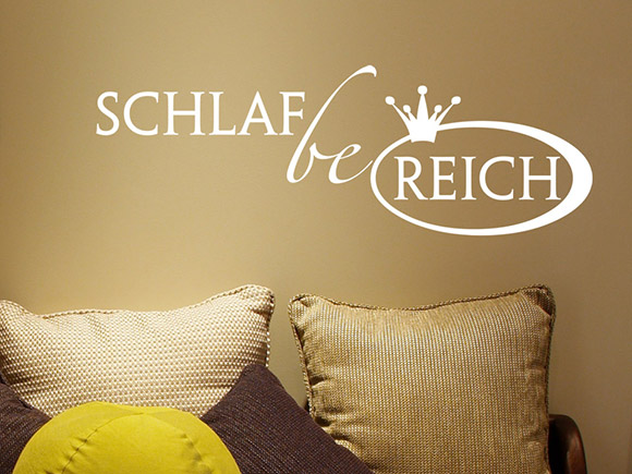 Wandtattoo Schlafbereich